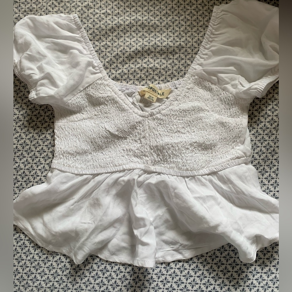 white summer top